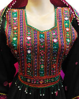 Afghani Bridal Hand Embroidered Dress