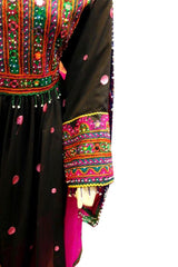 Afghani Bridal Hand Embroidered Dress
