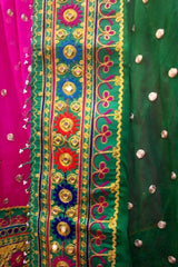 Afghan Hand Embroidered Bridal Dress