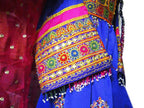 tribal mirrors work bridal costume