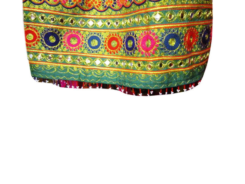 ats bellydance embroidered skirt