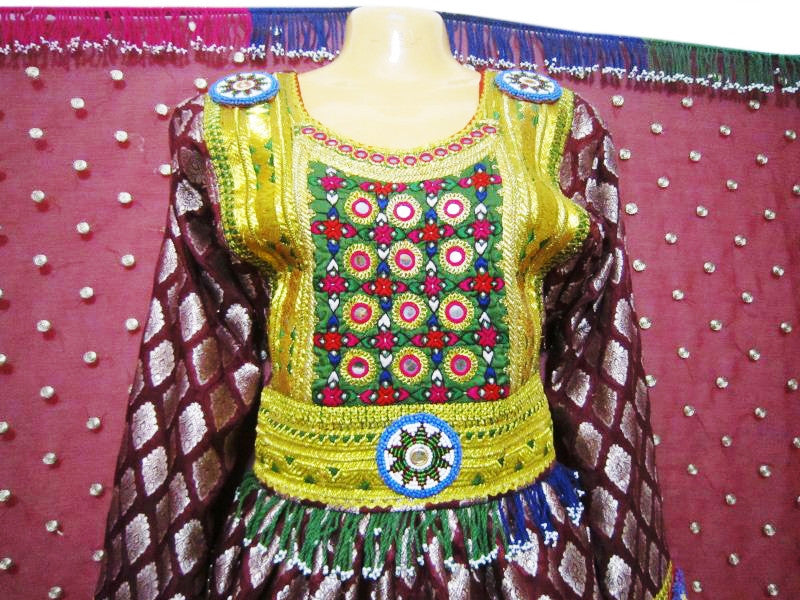 afghan ladies long gown