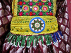 genuine afghani embroidered waist belt
