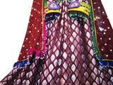 Afghan Hand Embroidered Bridal Dress