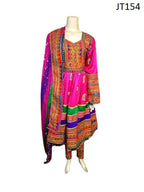 Hand Embroidered Afghan Bridal Dress