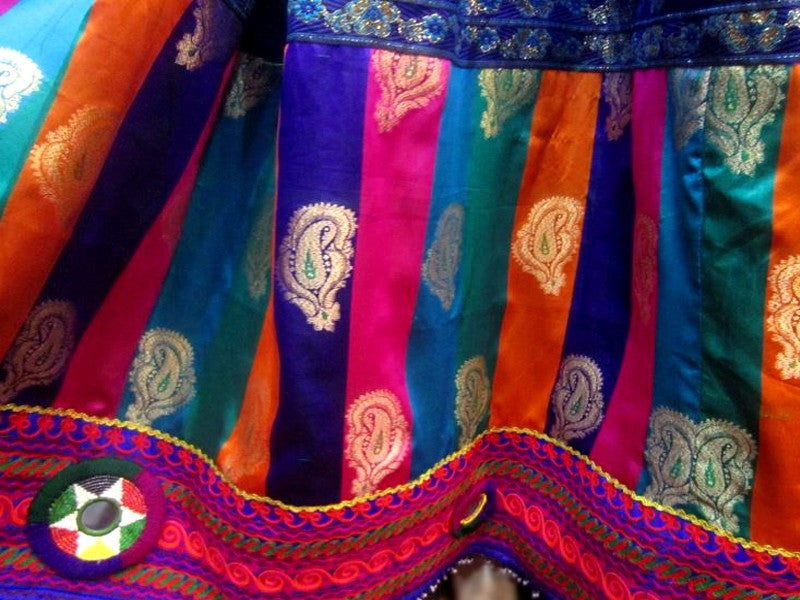 afghan banarasi frock online