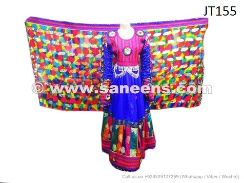 Afghan Bridal Gown Hand Embroidered Dress