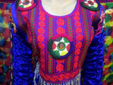 Afghan Bridal Gown Hand Embroidered Dress