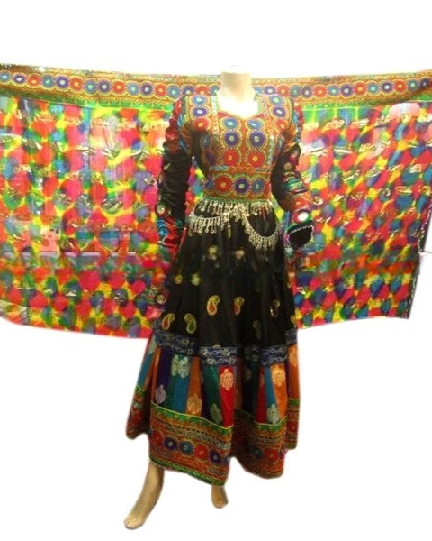afghan dress, bridal gown