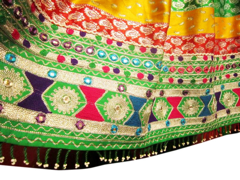 hand embroidered afghan costume