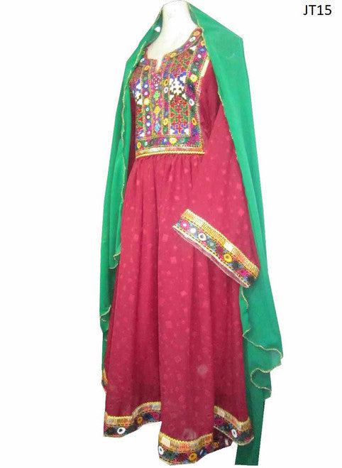 Kochi Dress, Masqati Gagra, in Pink Color