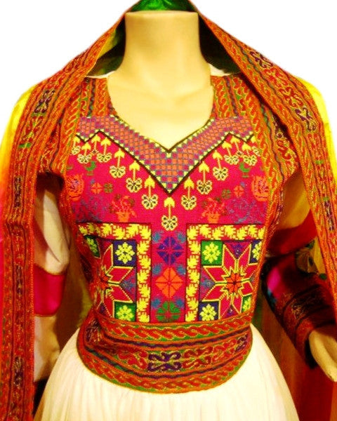 tribal fashion long gown