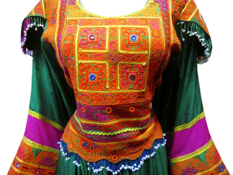 afghan kuchi bridal attire
