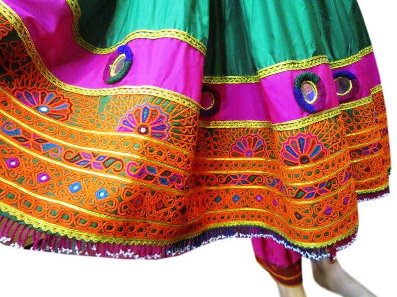 hand embroidered afghan bridal costume