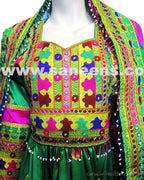 hand embroidered afghan dress