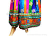 formal afghan dress in green color
