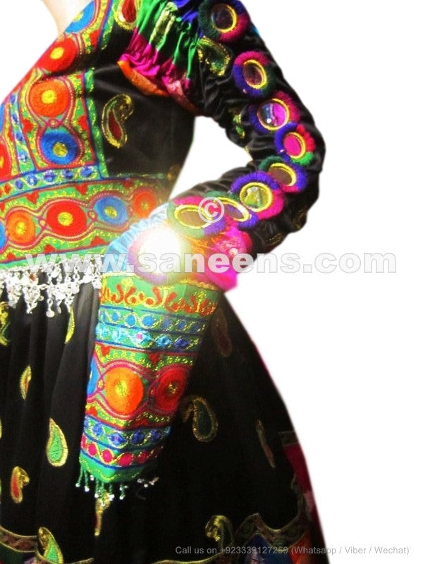 hand embroidered afghan dress