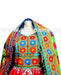 afghan bridal gown in red color