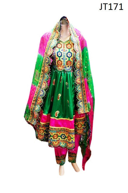 Exquisite Afghan Pashtun Bridal Dress