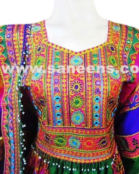 afghan fashion long frock