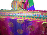 Afghan Bridle Hand Embroidered Dress