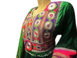 Afghan Bridal hand Embroidered Dress