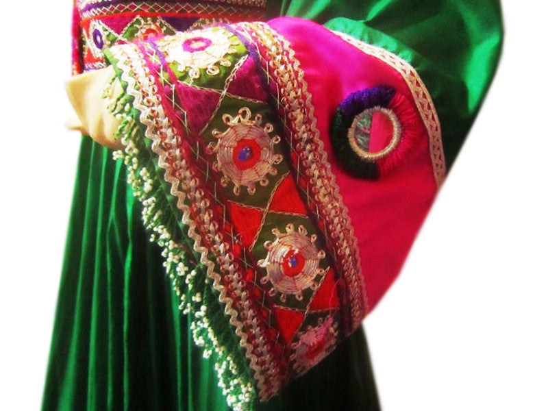 hand embroidered afghan clothes