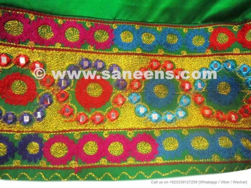 afghan mirrors work wedding apparel