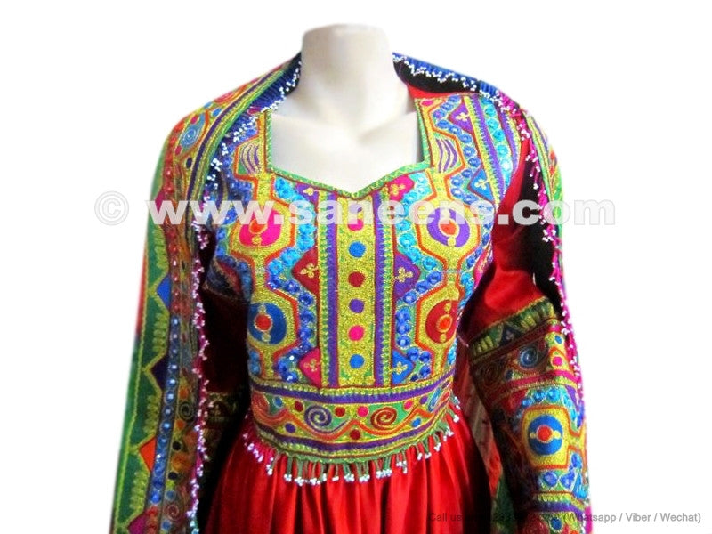 afghan muslim long gown