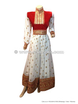 Afghan Bridal Gown Embroidered Dress