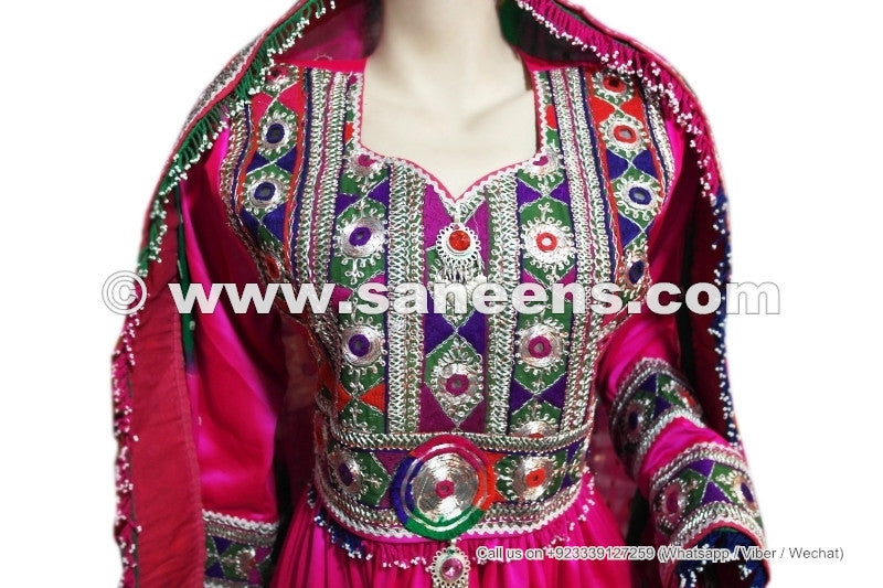 afghan persian bridal frock