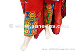 Afghan Long Gown Hand Embroidered Dress