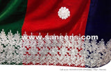 Afghan Flag Design Bridle Long Frock