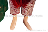Afghan Flag Design Bridle Long Frock