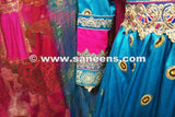 Afghan Bridal Hand Embroidered Dress