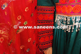 Afghan Bridal Embroidered Dress