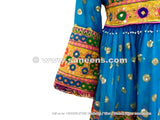 Traditional Pashtun Bridal Embroidered Dress