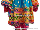 Traditional Pashtun Bridal Embroidered Dress