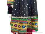 Pashtun Bridal Hand Embroidered Dress