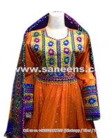 Persian Bridal hand Embroidered Dress