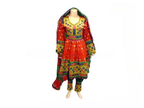 Afghan Bridal Hand Embroidered Dress
