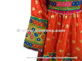 Afghan Bridal Hand Embroidered Dress