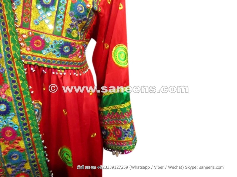 mirrors work afghan muslim clothes