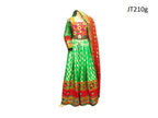 Elegant Afghan Bridal Embroidered Dress