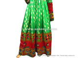Elegant Afghan Bridal Embroidered Dress