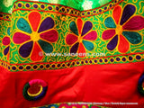 Elegant Afghan Bridal Embroidered Dress