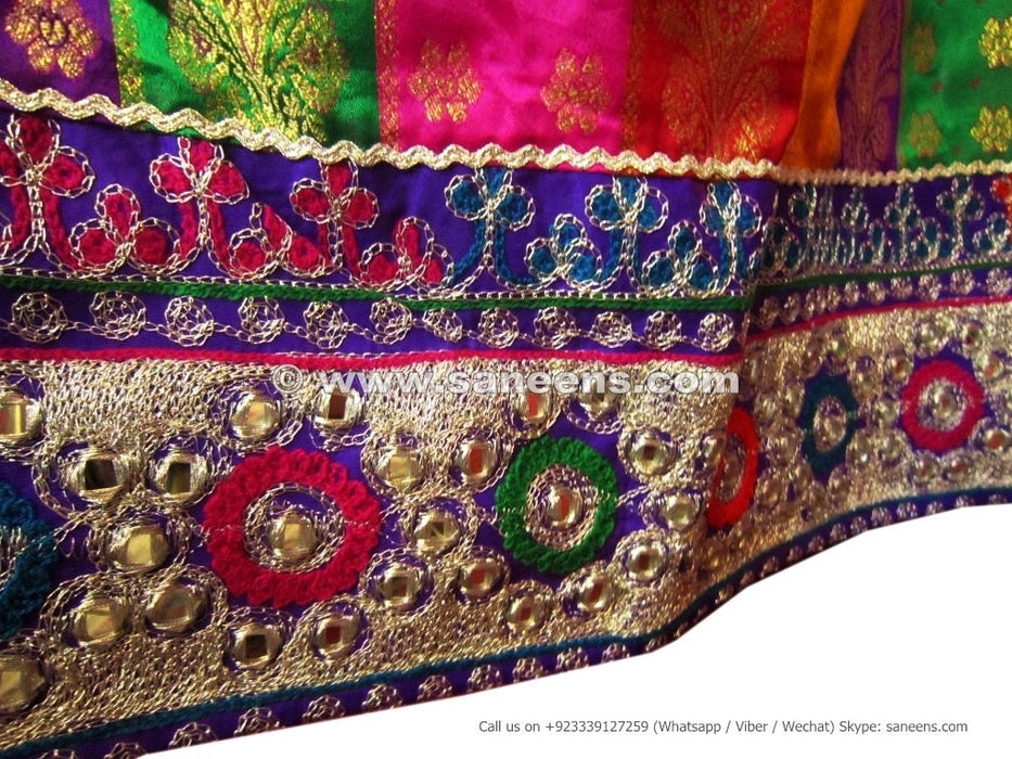 mirrors embroidery work afghan tribal fashionable dresses gowns apparels