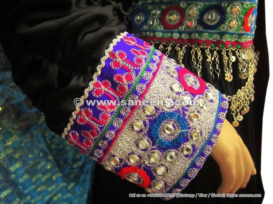 wholesale afghan fashion long clothes with mirrors work