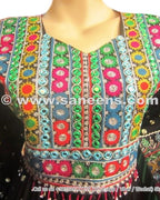 mirrors work muslim ladies casual frocks clothes