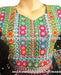 mirrors work muslim ladies casual frocks clothes